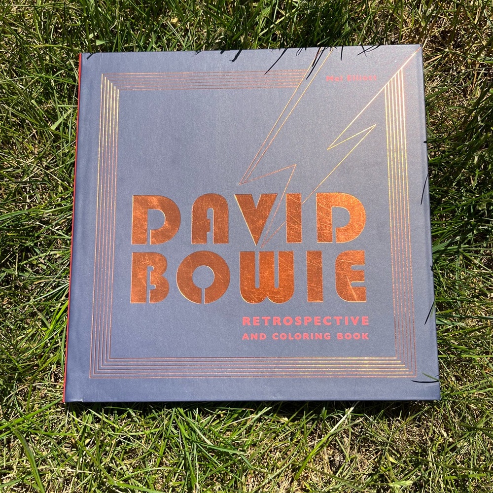 David Bowie Retrospective Coloring Book